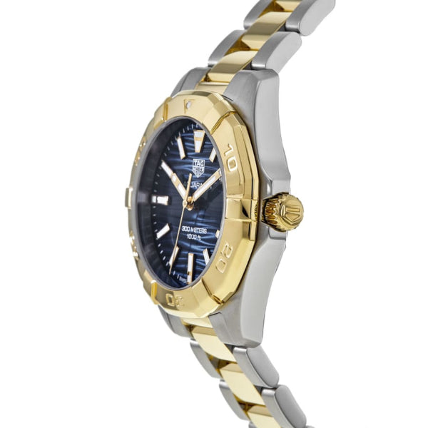 Shop Tag Heuer Aquaracer Blue Dial Watch for Women - WBD1325.BB0320 in USA
