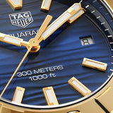 Shop Tag Heuer Aquaracer Blue Dial Watch for Women - WBD1325.BB0320 in USA
