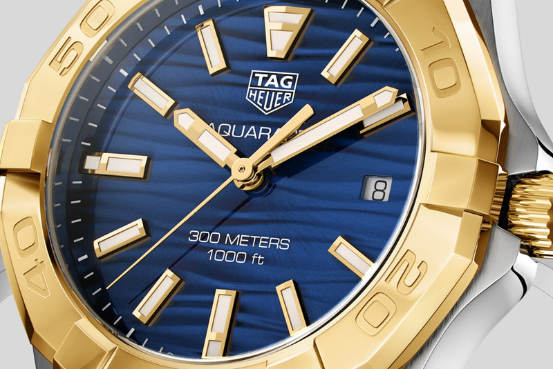 Shop Tag Heuer Aquaracer Blue Dial Watch for Women - WBD1325.BB0320 in USA