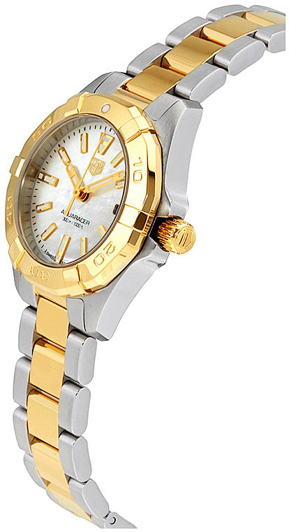 Tag Heuer Aquaracer Mother of Pearl Dial Two Tone Steel Strap Watch for Men - WBD1420.BB0321 Buy Now By Tag Heuer