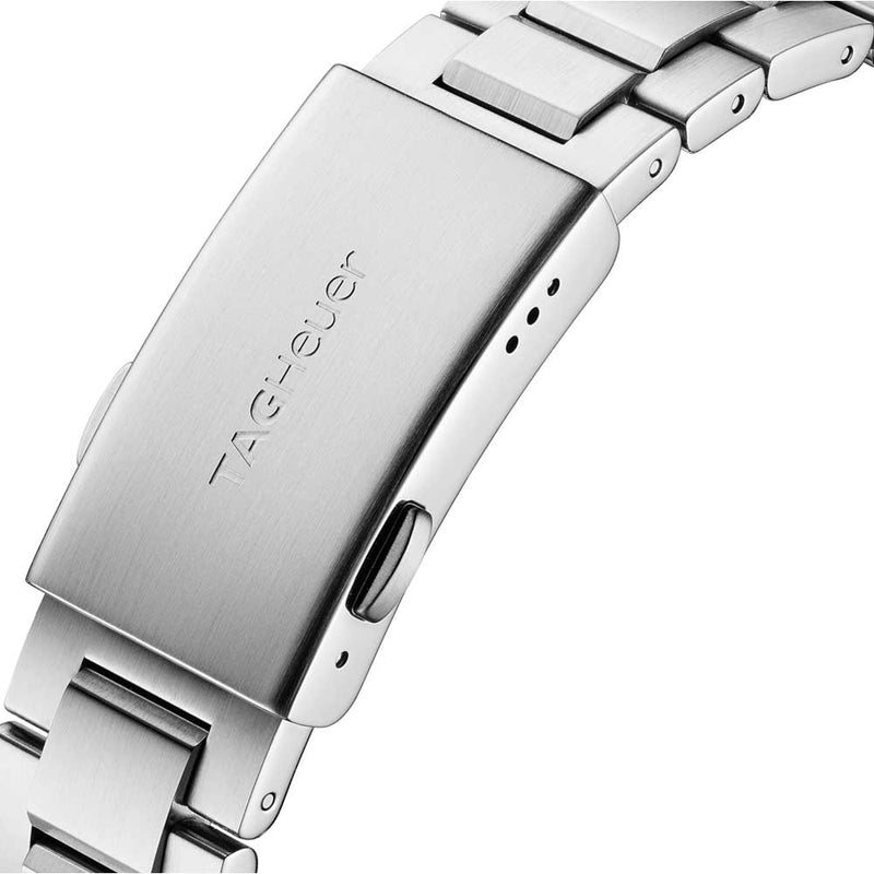 Shop Tag Heuer Aquaracer Automatic Caliber 5 Black Dial Silver Steel Strap Watch for Men - WBD2110.BA0928 in USA