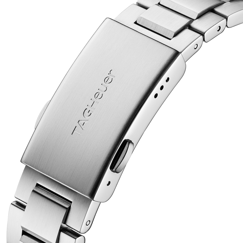 Tag Heuer Aquaracer Calibre 5 Grey Dial Silver Steel Strap Watch for Men - WBD2113.BA0928