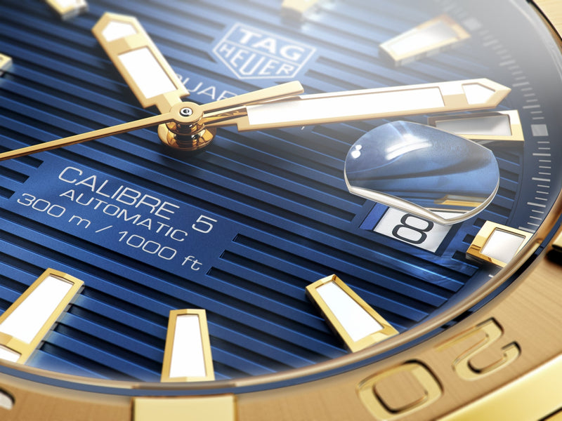 Tag Heuer Aquaracer Calibre 5 Blue Dial Two Tone Steel Strap Watch for Women - WBD2120.BB0930 Buy Now By Tag Heuer