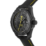 Tag Heuer Aquaracer Calibre 5 Black NATO Strap Carbon Dial Watch for Men - WBD218B.FC6446 Buy Now By Tag Heuer