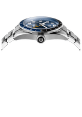 Tag Heuer Autavia Cosc GMT Automatic Blue Dial Silver Steel Strap Watch for Men - WBE511A.BA0650 Buy Now By Tag Heuer