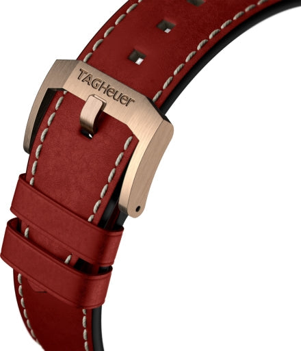 Tag Heuer Autavia Maroon Dial Watch for Men - WBE5193.FC8300 Buy Now By Tag Heuer