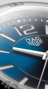 Shop Tag Heuer Formula 1 Quartz Blue Dial Blue Leather Strap Watch for Women - WBJ1312.FC8231 in USA