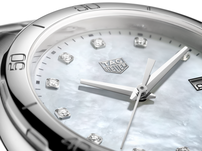 Tag Heuer Formula 1 Diamonds Mother of Pearl White Dial Watch for Women - WBJ1319.BA0666 Buy Now By Tag Heuer