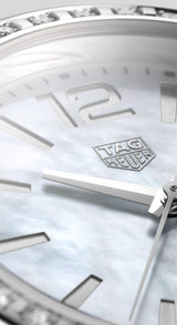 Tag Heuer Formula 1 Quartz Diamonds Mother of Pearl Dial Silver Steel Strap Watch for Women - WBJ131A.BA0666 Buy Now By Tag Heuer