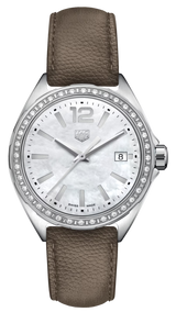 Tag Heuer Formula 1 Quartz Mother of Pearl Dial Brown Leather Strap Watch for Women - WBJ131A.FC8255 Buy Now By Tag Heuer