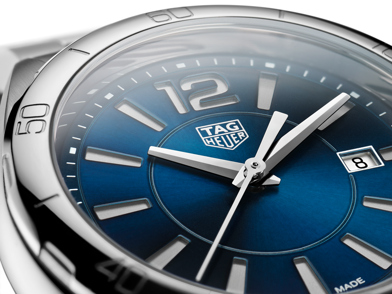 Shop Tag Heuer Formula 1 Quartz Blue Dial Silver Steel Strap Watch for Women - WBJ1412.BA0664 in USA