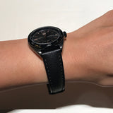 Shop Tag Heuer Formula 1 Quartz Black Dial Black Leather Strap Watch for Women - WBJ1414.FC8234 in USA