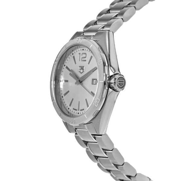 Shop Tag Heuer Link Quartz Mother of Pearl Dial Silver Steel Strap Watch for Women - WBC1310.BA0600 in USA