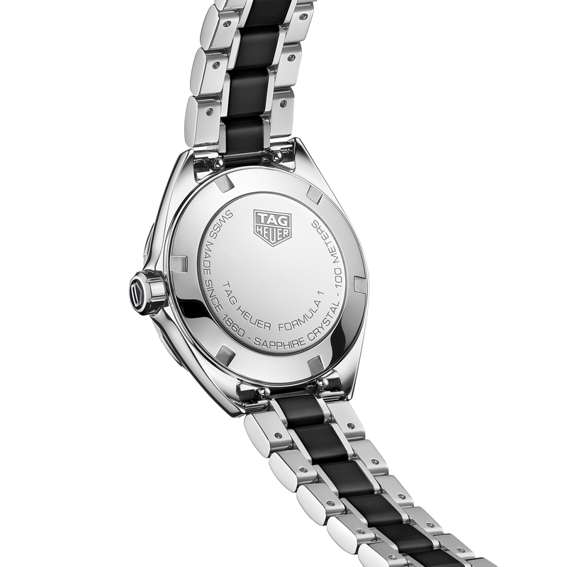 Tag Heuer Formula 1 Diamonds Black Dial Two Tone Steel Strap Watch for Women - WBJ141AB.BA0973 Buy Now By Tag Heuer