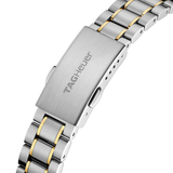 Shop Tag Heuer Formula 1 Diamonds Mother of Pearl White Dial Two Tone Steel Strap Watch for Women - WBJ1421.BB0648 in USA