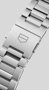 Tag Heuer Carrera Automatic Silver Dial Silver Steel Strap Watch for Men - WBN2015.EB0283 Buy Now By Tag Heuer