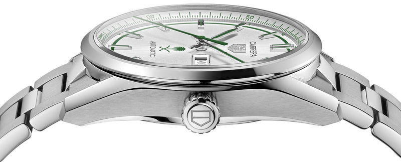 Tag Heuer Carrera Automatic Silver Dial Silver Steel Strap Watch for Men - WBN2015.EB0283 Buy Now By Tag Heuer