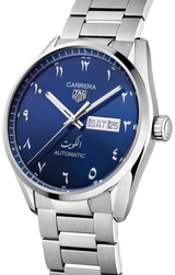 Tag Heuer Carrera Automatic Blue Dial Silver Steel Strap Watch for Men - WBN2016.BA0640 Buy Now By Tag Heuer