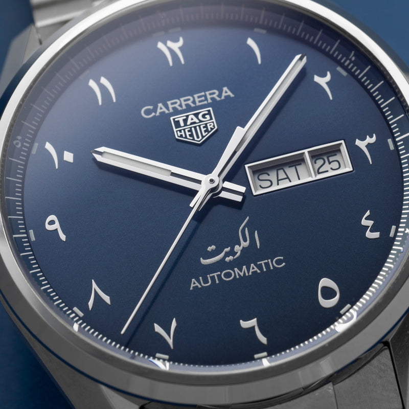 Tag Heuer Carrera Automatic Blue Dial Silver Steel Strap Watch for Men - WBN2016.BA0640 Buy Now By Tag Heuer