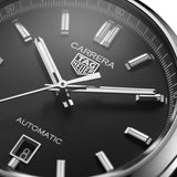 Tag Heuer Carrera Date Black Dial Silver Steel Strap Watch for Men - WBN2110.BA0639 Buy Now By Tag Heuer