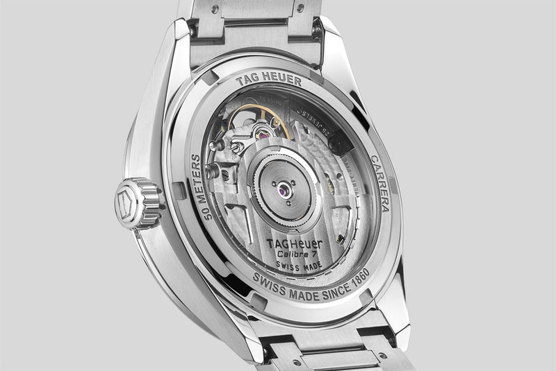 Tag Heuer Carrera Date Silver Dial Silver Steel Strap Watch for Women - WBN2310.BA0001 Buy Now By Tag Heuer