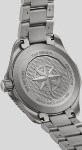 Tag Heuer Aquaracer Professional 200 Solargraph Quartz Black Dial Silver Steel Strap Watch for Men - WBP1180.BF0000 Buy Now By Tag Heuer