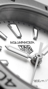 Tag Heuer Aquaracer Professional 200 Quartz White Dial Silver Steel Strap Watch for Women - WBP1411.BA0622 Buy Now By Tag Heuer