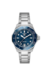 Tag Heuer Aquaracer Professional 300 Automatic Diamonds Blue Dial Silver Steel Strap Watch for Women - WBP231B.BA0618 Buy Now By Tag Heuer