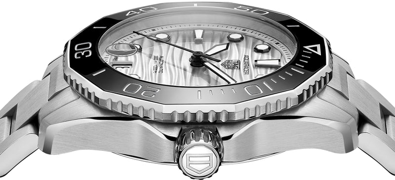 Tag Heuer Aquaracer Professional 300 Automatic White Dial Silver Steel Strap Watch for Men - WBP231C.BA0626 Buy Now By Tag Heuer