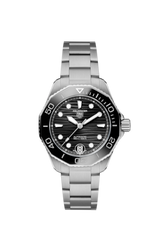 Tag Heuer Aquaracer Professional 300 Automatic Black Dial Silver Steel Strap Watch for Women - WBP231D.BA0626 Buy Now By Tag Heuer