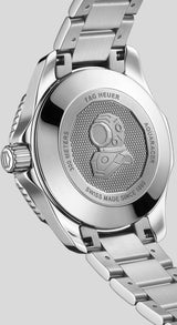 Tag Heuer Aquaracer Professional 300 Automatic Diamonds Pink Dial Silver Steel Strap Watch for Women - WBP231J.BA0618 Buy Now By Tag Heuer