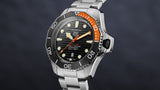 Tag Heuer Aquaracer Professional 1000 Superdiver Automatic Black Dial Silver Steel Strap Watch for Men - WBP5A8A.BF0619 Buy Now By Tag Heuer