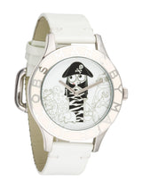 Marc Jacobs Miss Marc Pirate White Dial White Leather Strap Watch for Women - MBM1146 Buy Now By Marc Jacobs