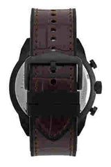 Fossil Bronson Chronograph Brown Dial Brown Leather Strap Watch for Men - FS5713 Buy Now By Fossil