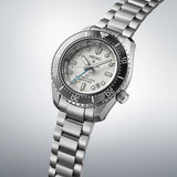 Shop Seiko Prospex Sea Arctic Ocean GMT Limited Edition Silver Dial Silver Steel Strap Watch For Men - SPB439J1 in USA