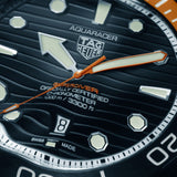 Tag Heuer Aquaracer Professional 1000 Superdiver Automatic Black Dial Silver Steel Strap Watch for Men - WBP5A8A.BF0619 Buy Now By Tag Heuer