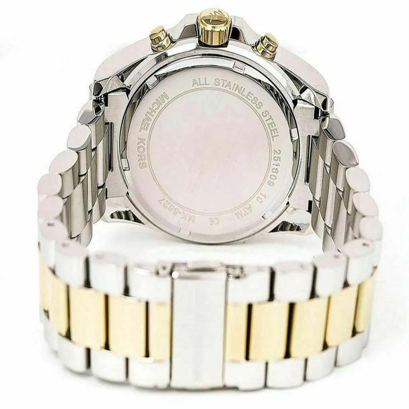 Michael Kors Bradshaw Silver Dial Two Tone Steel Strap Watch for Women - MK5627 Buy Now By Michael Kors