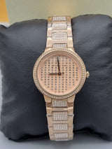 Michael Kors Gabbi Rose Gold Dial Rose Gold Steel Strap Watch For Women - MK3986 Buy Now By Michael Kors