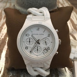 Michael Kors Ceramic White Dial White Steel Strap Watch for Women - MK5387 Buy Now By Michael Kors