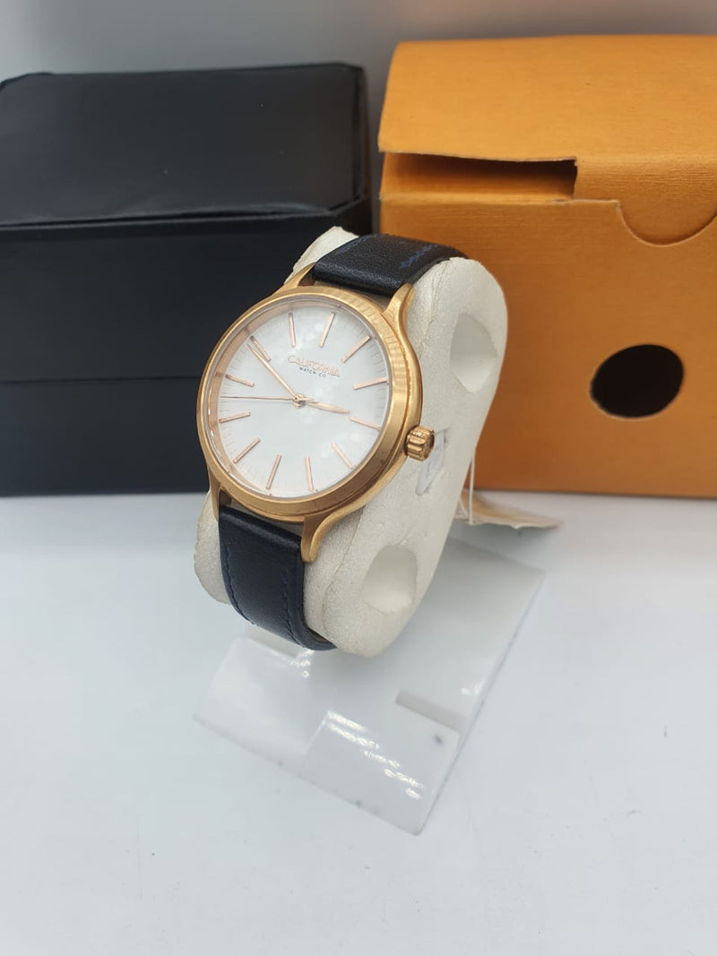 Burberry The City Gold Dial Black Leather Strap Watch for Men - BU2353 Buy Now By Burberry