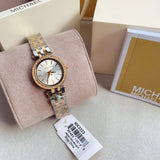 Michael Kors Darci White Dial Two Tone Steel Strap Watch for Women - MK3323 Buy Now By Michael Kors