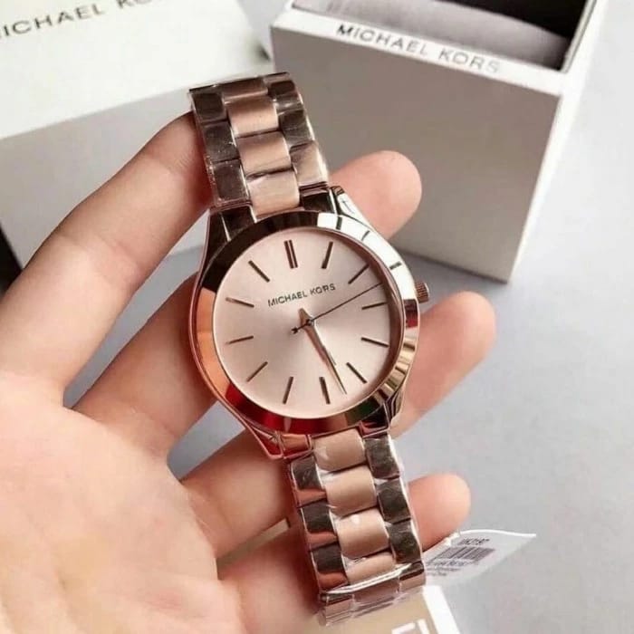 Michael Kors Runway White Dial Two Tone Stainless Steel Strp Watch for Women - MK3204A Buy Now By Michael Kors
