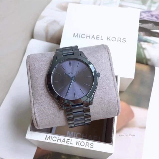 Michael Kors Runway Quartz Blue Dial Blue Steel Strap Watch For Women - MK3419 Buy Now By Michael Kors