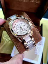 Michael Kors Blair Chronograph Silver Dial Silver Steel Strap Watch for Women - MK5459 Buy Now By Michael Kors