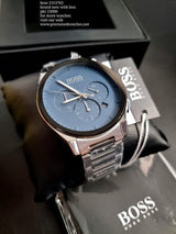 Hugo Boss Classic Grey Dial Grey Steel Strap Watch for Men - 1513364 Buy Now By Hugo Boss