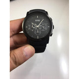 Hugo Boss Modern Black Dial Black Rubber Strap Watch for Men - 1512639 Buy Now By Hugo Boss