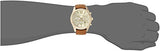 Michael Kors Lexington Chronograph Gold Dial Brown Leather Strap Watch For Men - MK8447 Buy Now By Michael Kors