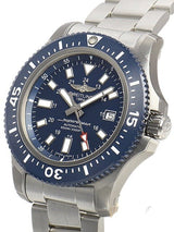 Shop Breitling Superocean II Special Mariner Blue Ceramic Bezel 44mm Mens Watch - Y1739316/C959 in USA