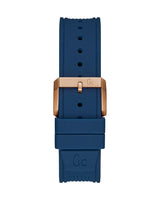 Shop Guess Rigor Blue Dial Blue Silicone Strap Watch For Men - W0247G3 in USA