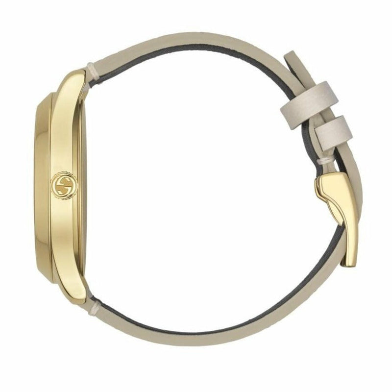 Gucci G Timeless Butterfly White Dial White Leather Strap Watch For Women - YA1264062 Buy Now By Gucci